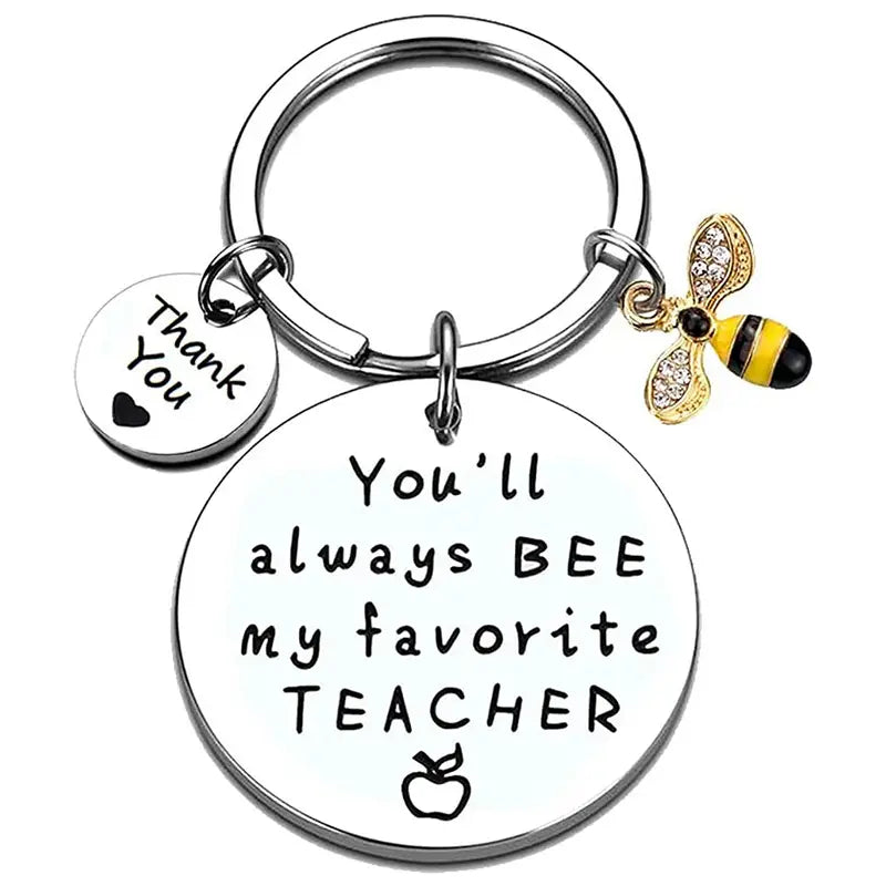 You'll Always Bee my Favourite Teacher Keyring
