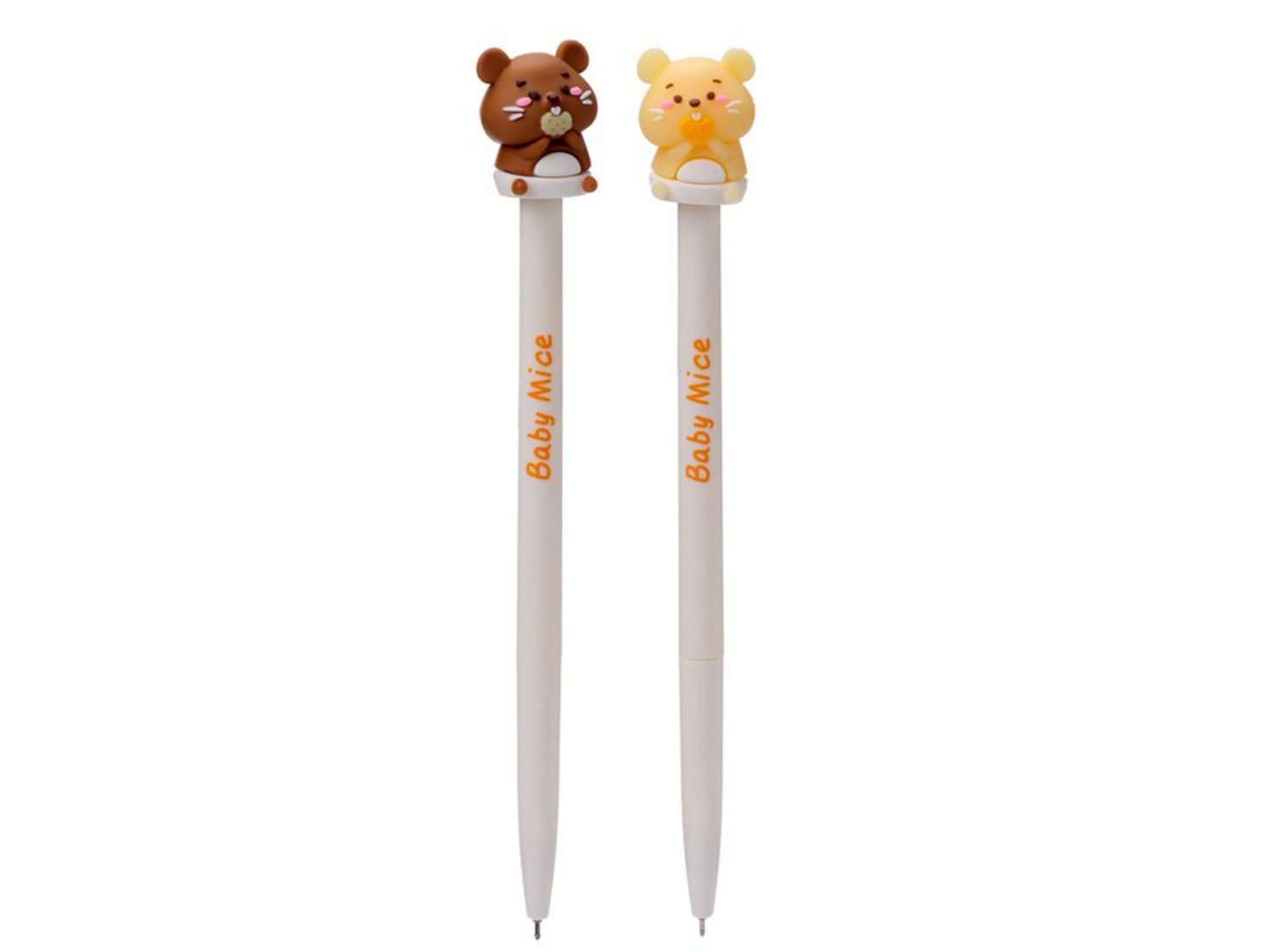 Set of 2 Incredible Erasable Mouse Pens - Black Ink
