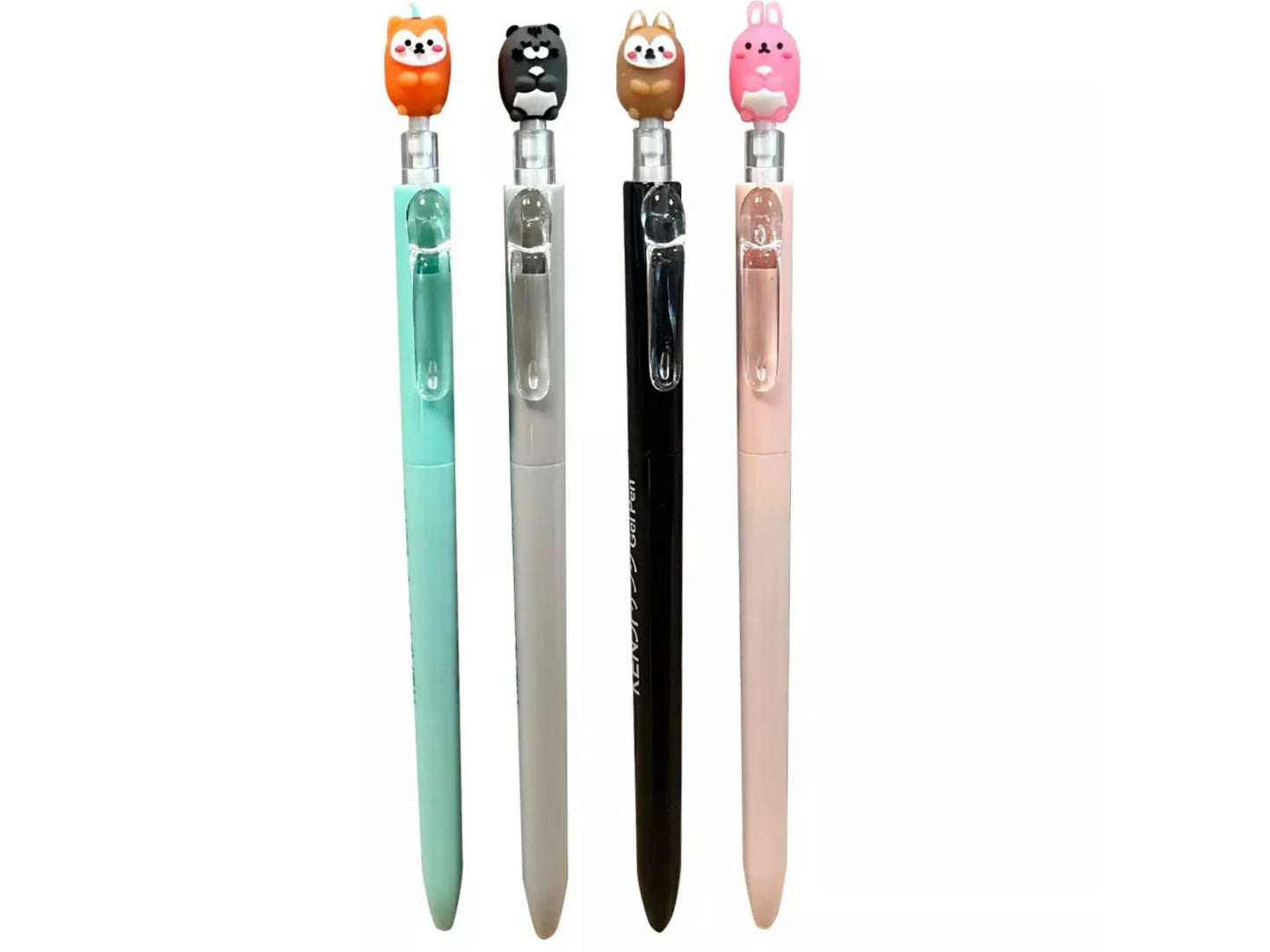 Kenji Kawaii Animal Wildlife Gel Pen - Set of 4 adorable gel pens