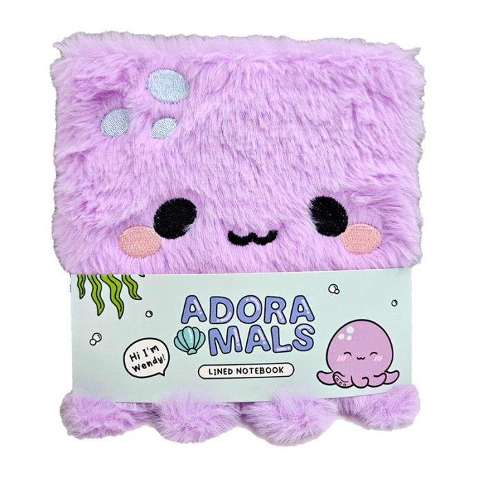 Adoramals Octopus Plus Fluffies A5 Notebook