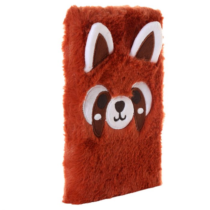 Adoramals Red Panda Plush Fluffies A5 Notebook