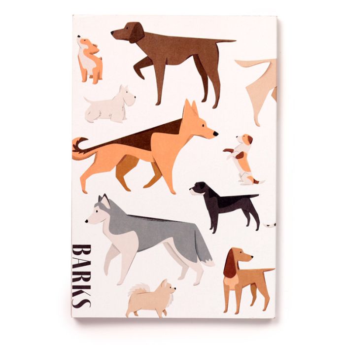 Barks Dog Recycled Paper A5 Notebook