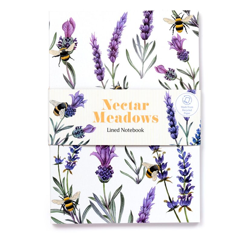 Nectar Meadows Recycled Paper Notebook
