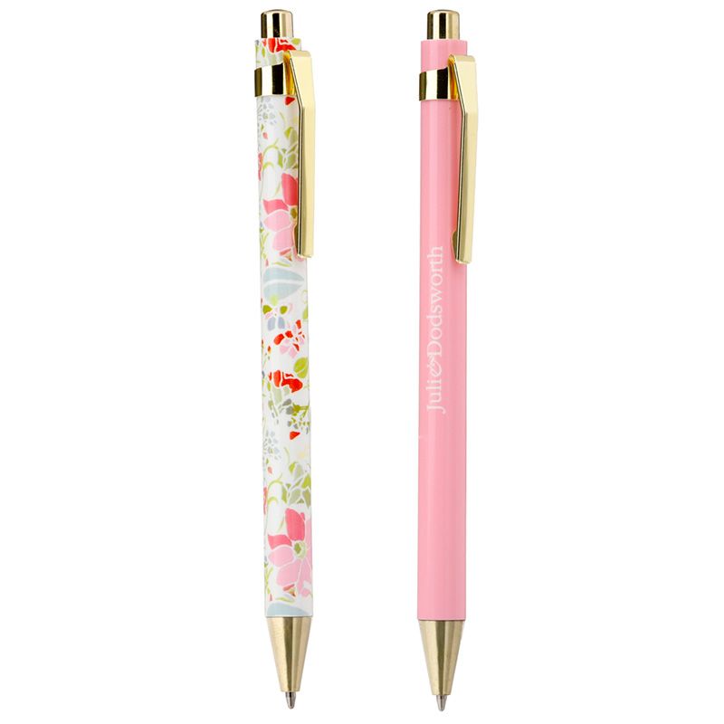 Julie Dodsworth Pink Botanical Pen Twin Set